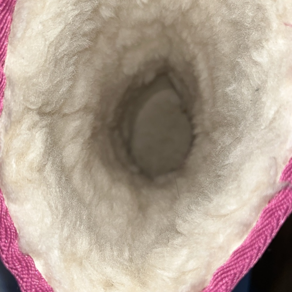 EMU size 10 pink suede boots fully lined with genuine shearling super warm - Picture 13 of 14